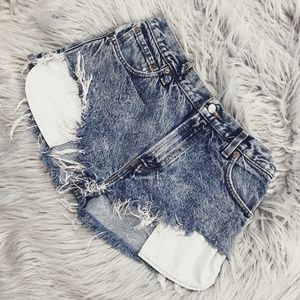 LEVI Strauss Vintage Denim High Waist Shorts